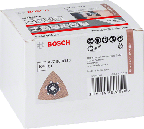 Bosch AVZ90RT10 3-5/8″ диски для затирки та абразивні диски.