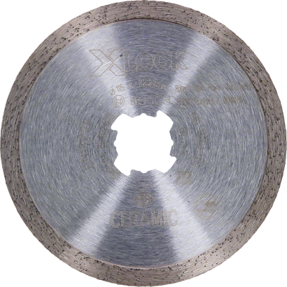 Алмазний відрізний диск Bosch X-LOCK Standard для кераміки 115 мм.
