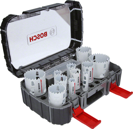 Набір твердосплавних коронок Bosch 20–68/76 мм.