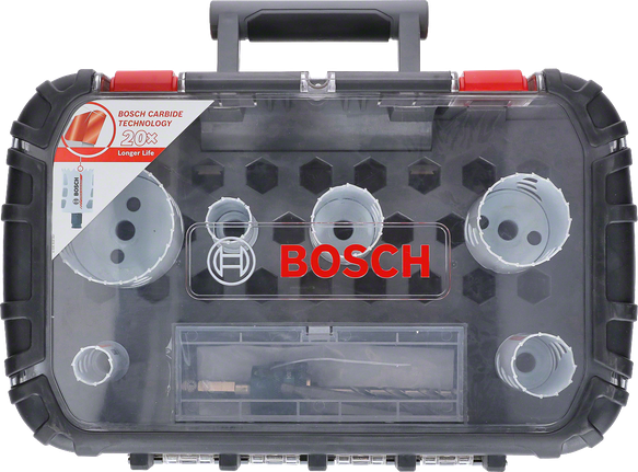 Набір з 9 твердосплавних коронок Bosch .