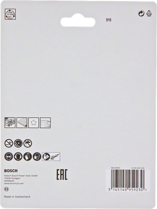 Упаковка дисків Bosch X-LOCK Carbide Multi Wheel 125 мм.