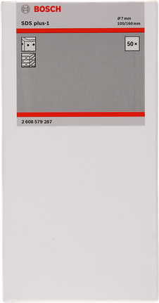Набір з 50 свердел Bosch SDS plus-1 7 мм.