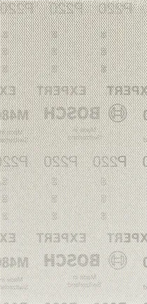 Шліфувальна сітка Bosch EXPERT M480, зернистість 220.