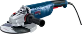 Кутова шліфувальна машина Bosch GWS 24 з ергономічною ручкою.