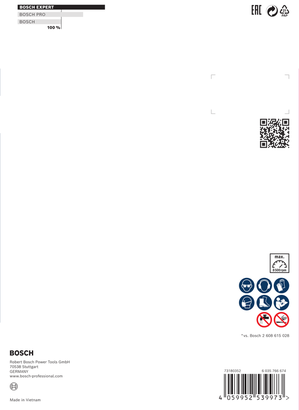 Алмазний відрізний диск Bosch EXPERT MultiMaterial 180×22,23×2,4×12 мм.