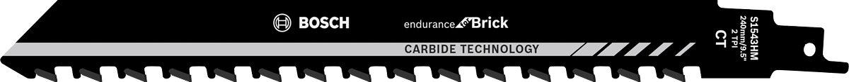 Пильний диск Bosch S 1543 HM для різання цегли.
