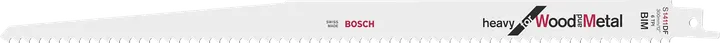 Пильне полотно Bosch BIM S 1156 XHM для шабельної пилки по дереву та металу.