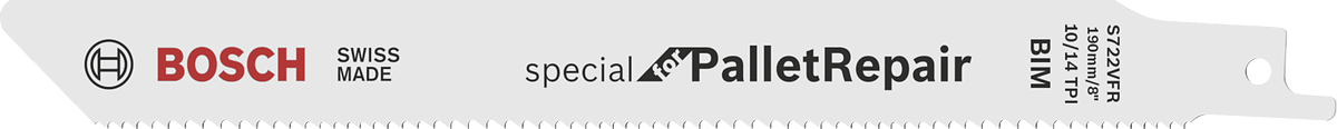 Пильне полотно Bosch Special for Pallet Repair BIM для шабельної пилки.