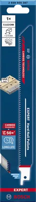 Пильне полотно для зворотно-поступальної пилки Bosch EXPERT Hard Nail Pallets S1122CHM.