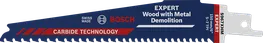 Пильне полотно Bosch EXPERT Wood with Metal для демонтажу.
