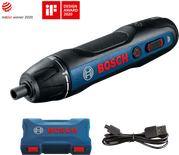 Електрична викрутка Bosch Go 2 з USB-кабелем для зарядки.