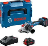 Комплект акумуляторної кутової шліфувальної машини Bosch GWX 18V-15 SC.