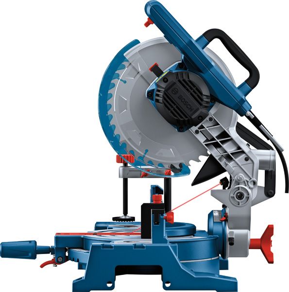 Торцювальна пилка Bosch GCM 254 для точного кутового різання.