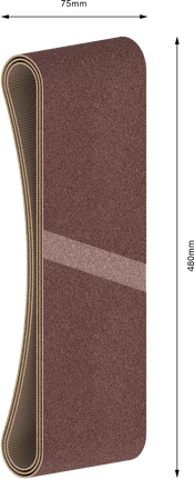 Шліфувальна стрічка Bosch PRO X440 75x480 мм G40 для дерева.