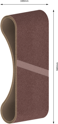 Шліфувальна стрічка Bosch PRO X440 100x560 мм G40, комплект з 3 шт.