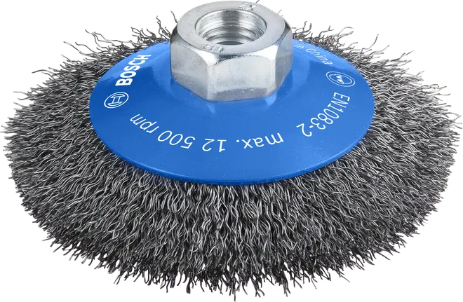 Щітка для скосу Bosch PRO Metal clean, різьба 100 мм.