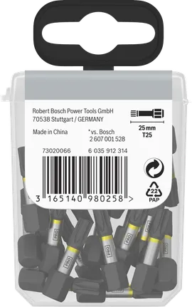 Біти Bosch PRO Torx Impact T25 25 мм.