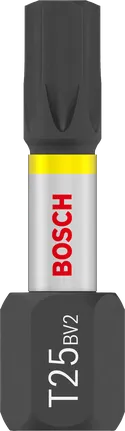 Біта ударна Bosch PRO Torx T25 25 мм для загвинчування шурупів.