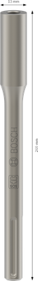 Викрутка для заземлення Bosch PRO SDS max 13 x 260 мм.