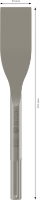 Зубило для плитки Bosch PRO SDS max-5C 50x300 мм.