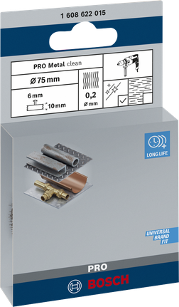 Дрітний круг Bosch PRO Metal 75×0,2 мм.