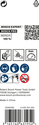 Щітка Bosch PRO Metal з важким кінцем 10 x 0,35 мм.