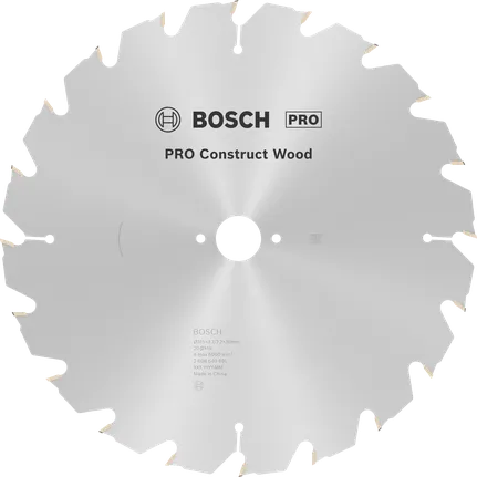 Дискова пилкова пилка Bosch PRO Construct Wood 315 мм.