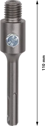 Адаптер Bosch PRO SDS plus 105 мм для свердлильного приладдя.