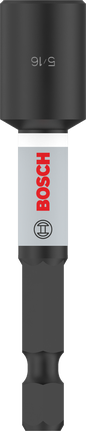 Головковий ключ Bosch PRO Impact з шестигранним хвостовиком 5/16" x 65 мм.