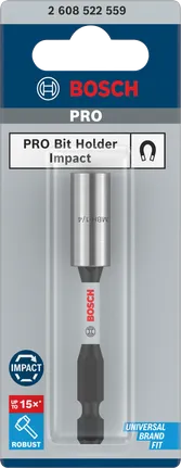 Стандартний тримач біт Bosch PRO Impact 75 мм.