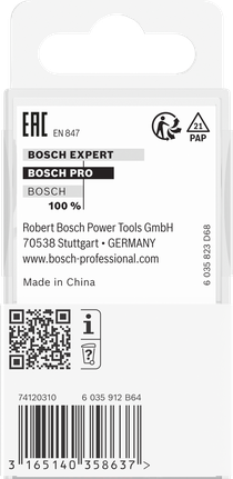 Фреза Bosch PRO для пазування, хвостовик 8 мм.