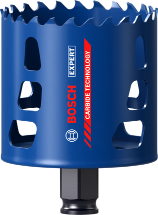 Кільцева пилка Bosch EXPERT Multi Material 67 мм, твердосплавні зубці.