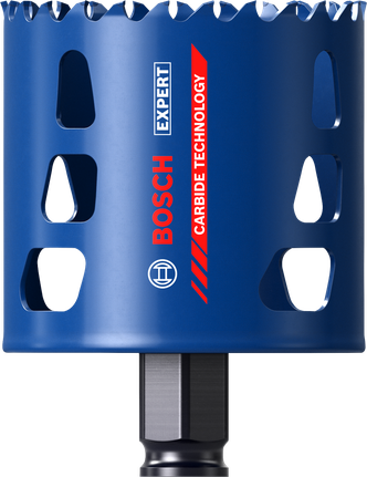 Коронна пилка Bosch EXPERT Multi Material 68 мм з твердосплавним зварюванням.