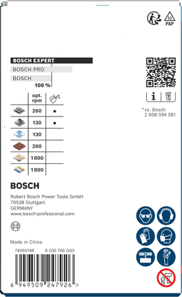 Кільцева пилка Bosch 68×60 мм для різних матеріалів.