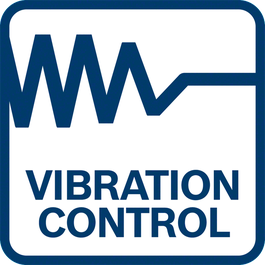 Удобная работа Vibration Control уменьшает вибрацию для менее утомительной работы