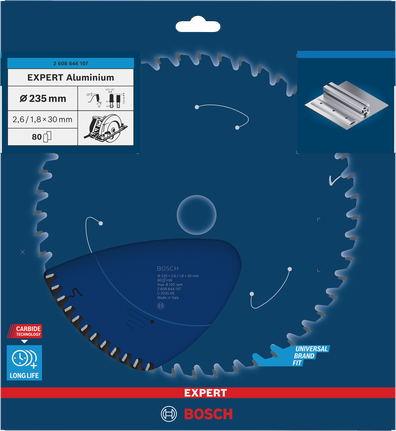Дискова пилкова пилка Bosch EXPERT Aluminium 235 мм.