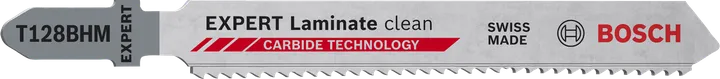 Карбідне полотно для лобзика Bosch EXPERT Laminate Clean T128BHM.