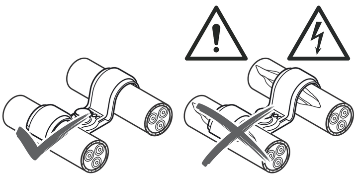 Object #200587418: MetalDoubleCableGripKabelisolationaufBeschaedigungpruefen