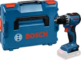 Акумуляторний дриль-шуруповерт Bosch GSR18V-52 з синім кейсом для перенесення.