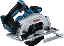 Акумуляторна дискова пилка Bosch GKS 185-LI з диском та напрямною.