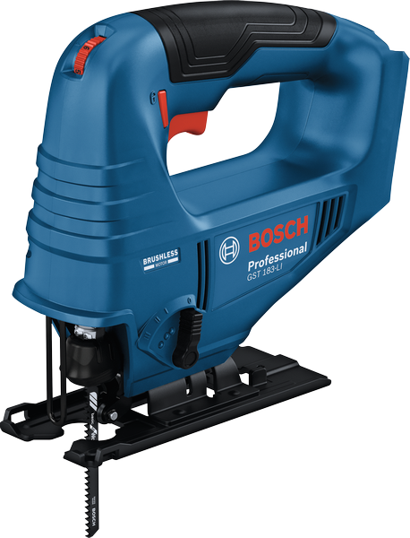 Акумуляторний лобзик Bosch GST 183-LI для точного різання.