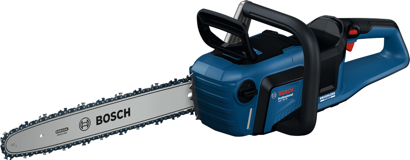 Акумуляторна бензопила Bosch GKE 18V-40 з безщітковим двигуном.