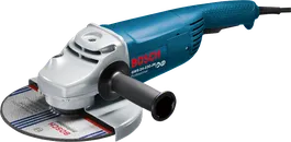 Кутова шліфувальна машина Bosch GWS 24-230 JH з бічною ручкою.