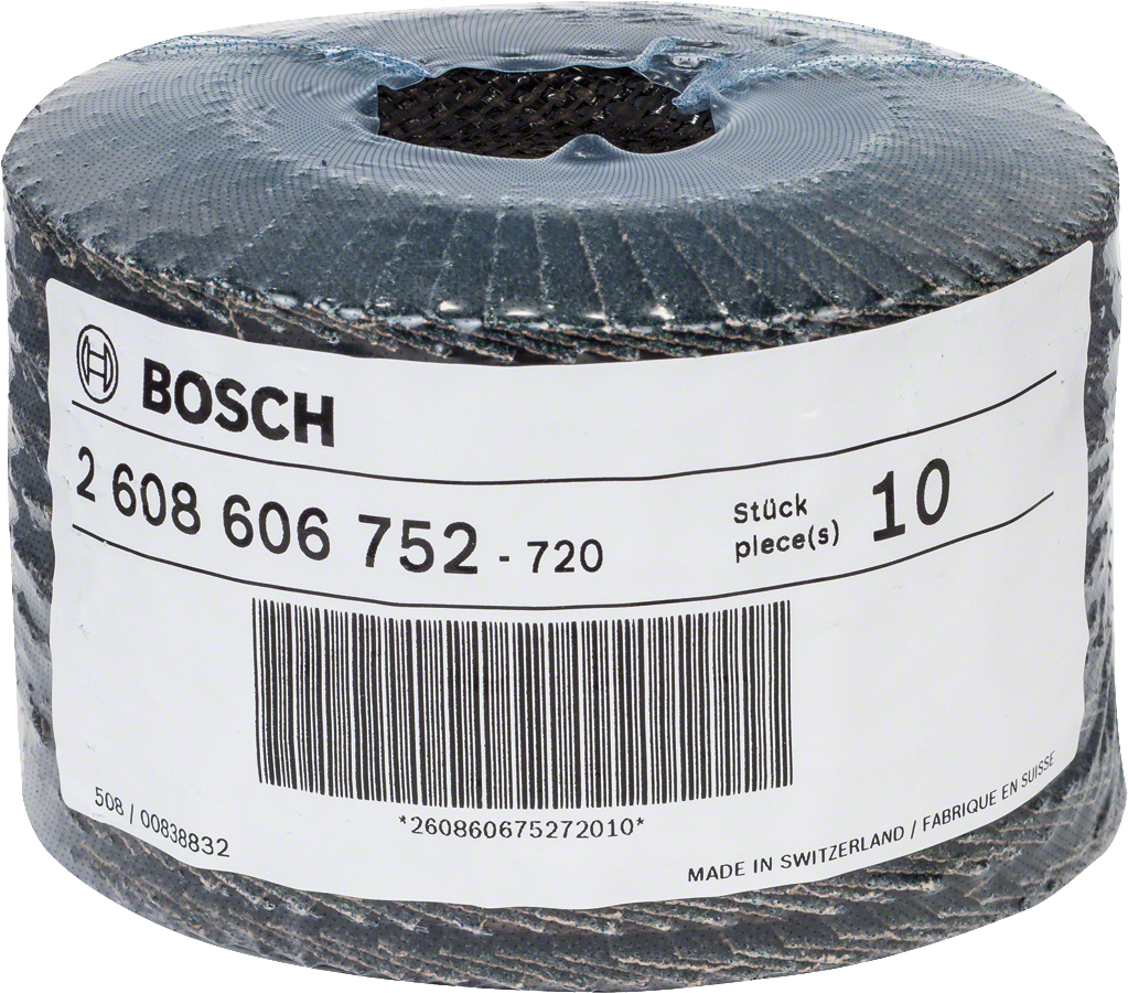Disco de láminas Bosch X551 Expert para metal, grano 40.