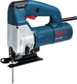 Sierra de calar Bosch GST 85 PBE para cortes profundos en madera.