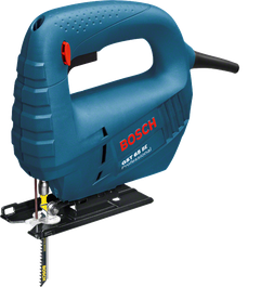 Sierra de calar eléctrica Bosch azul.