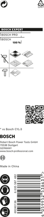Broca Bosch EXPERT HEX-9 MultiConstruction 4 x 45 x 90 mm.