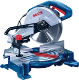 Sierra ingletadora Bosch GCM 10 X con hoja de 254 mm.