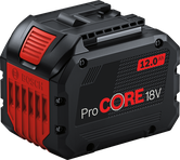 Paquete de batería Bosch ProCORE18V 12,0 Ah.