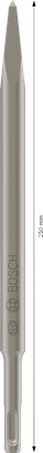 Cincel puntiagudo Bosch PRO SDS plus-4C 250 mm.